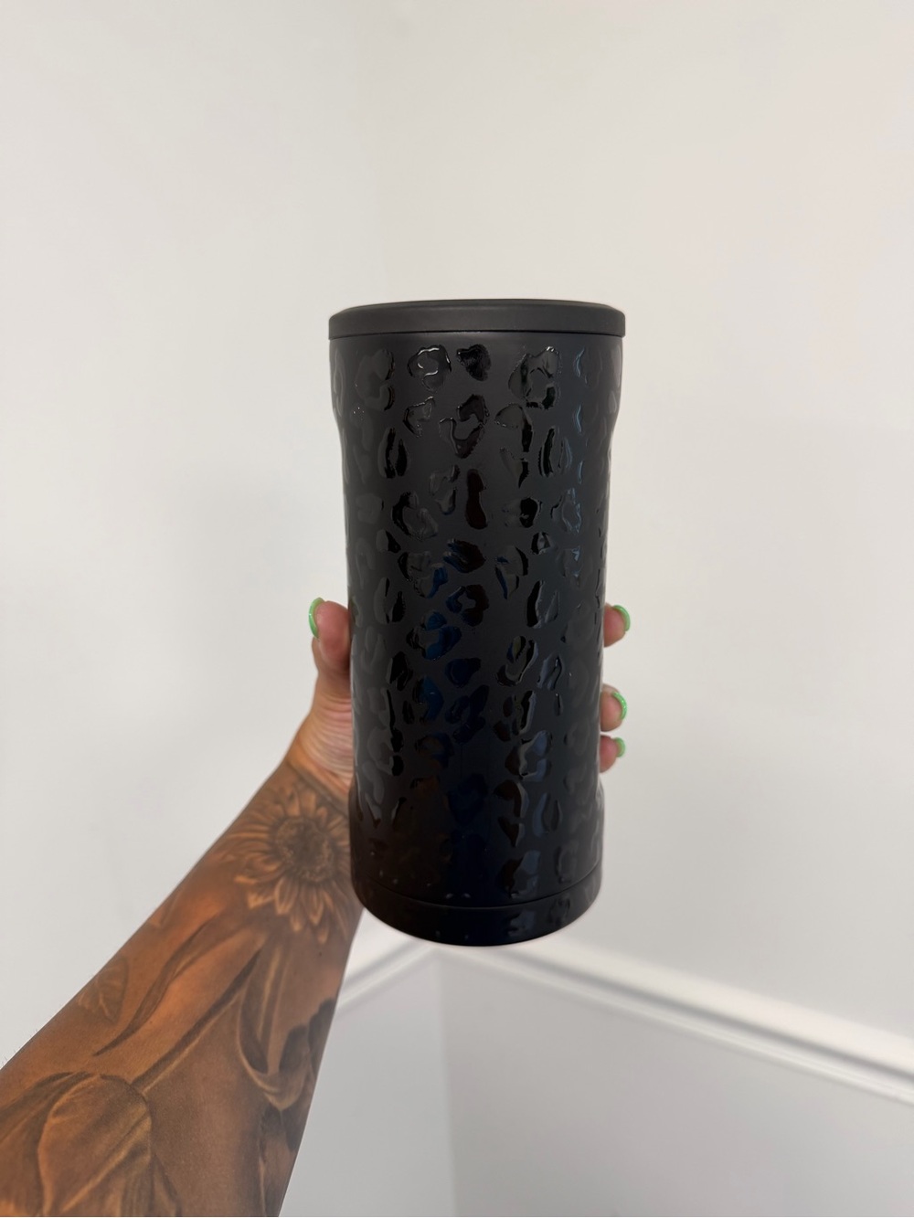 Brumate Black Leopard Travel Tumbler - Picture 2 of 4